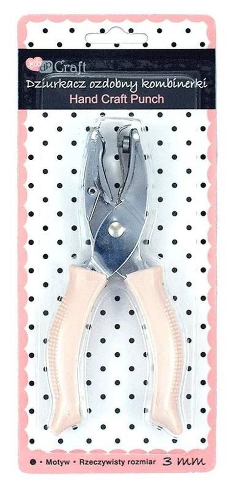 Decorative punch pliers 3 mm - ideal for scrapbooking