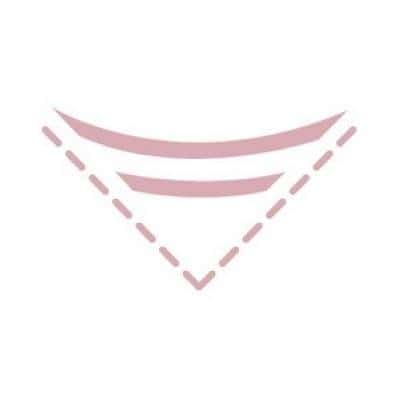 Dalprint dpCraft Corner punch crescent - ideal for cards