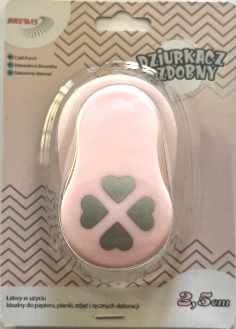 Craft punch Hearts 2.5cm - perfect for scrapbooking