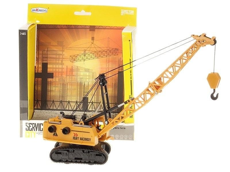 Construction crane - realistic model with moving parts