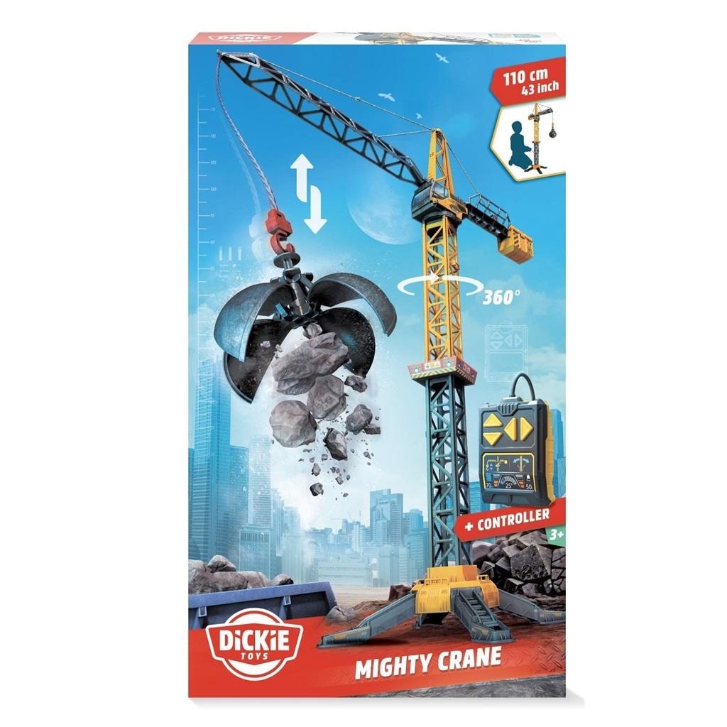 Dickie Toys Mighty Crane with demolition ball 110 cm