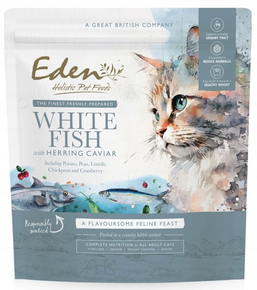 Eden White Fish with Herring Caviar - Complete meal for your dog