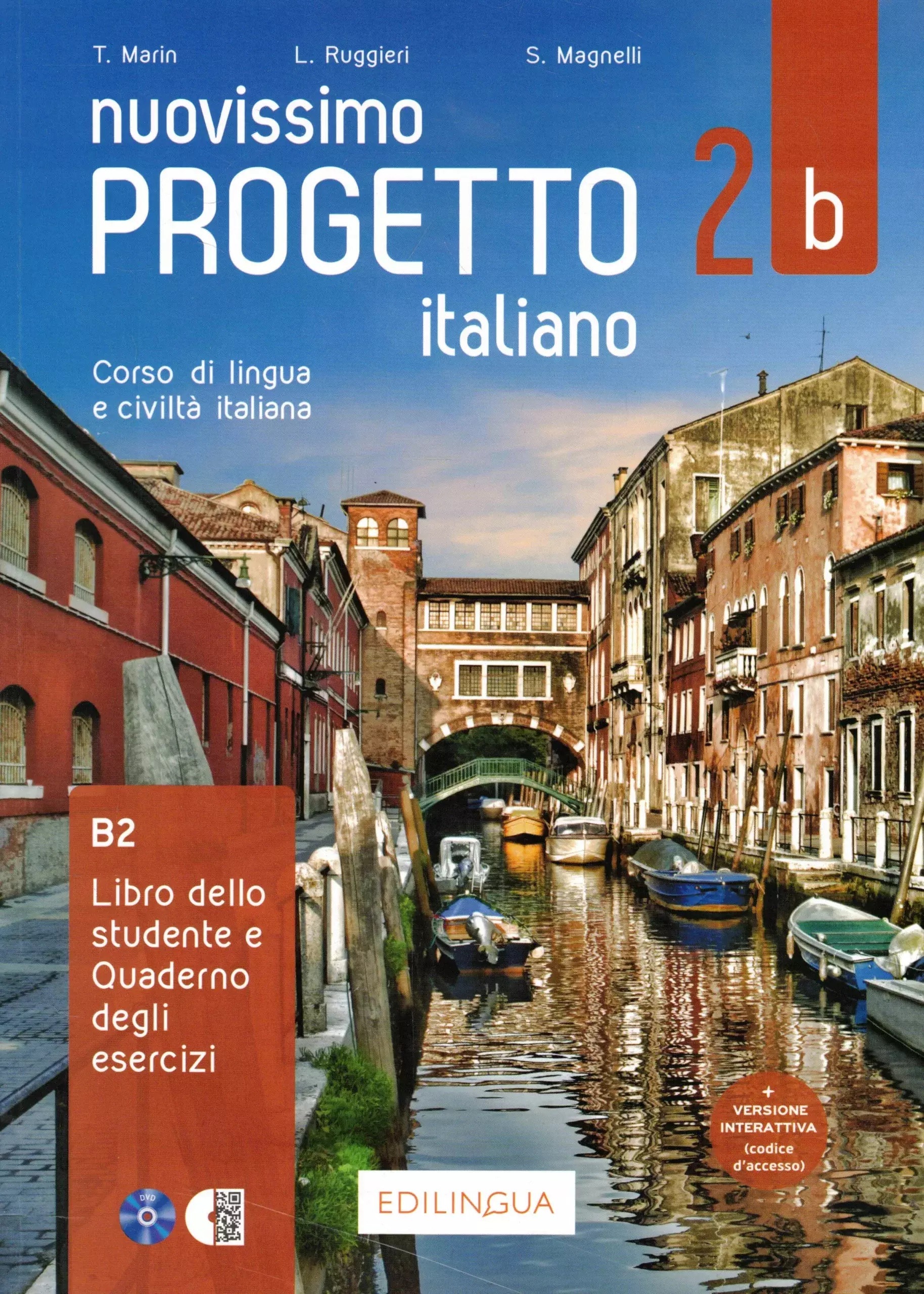 Edilingua Progetto Italiano 2B - Learn Italian at level B2!
