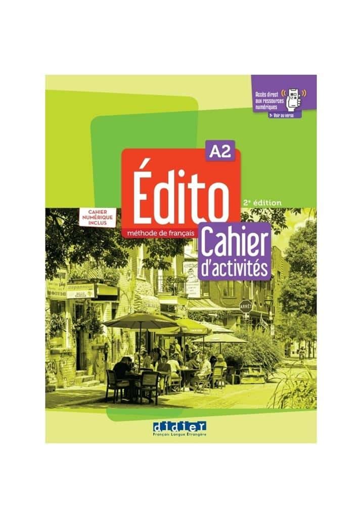 Edito B1 3ed - French workbook + online