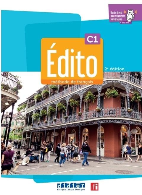 Edito C1 - textbook with exercises, digital and online version