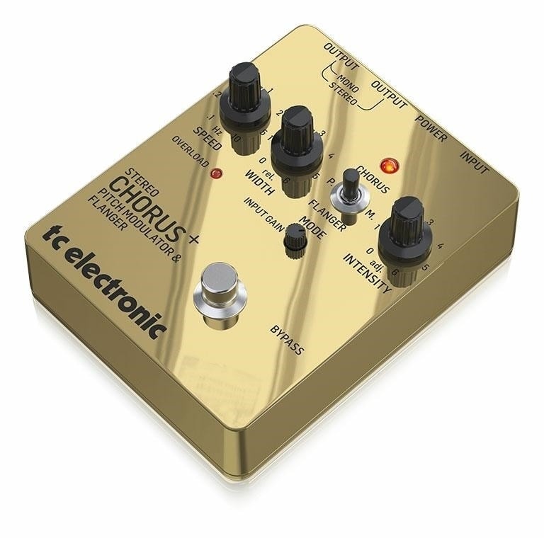 TC Electronic SCF Gold SE - Chorus/Flanger Effect for Guitarists