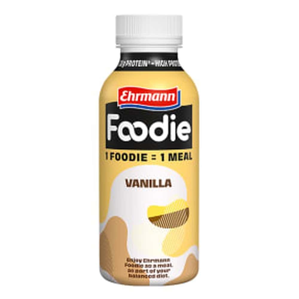 EHR.FOODIE Vanilla Nutritional Drink 400 ml - perfect for a quick meal