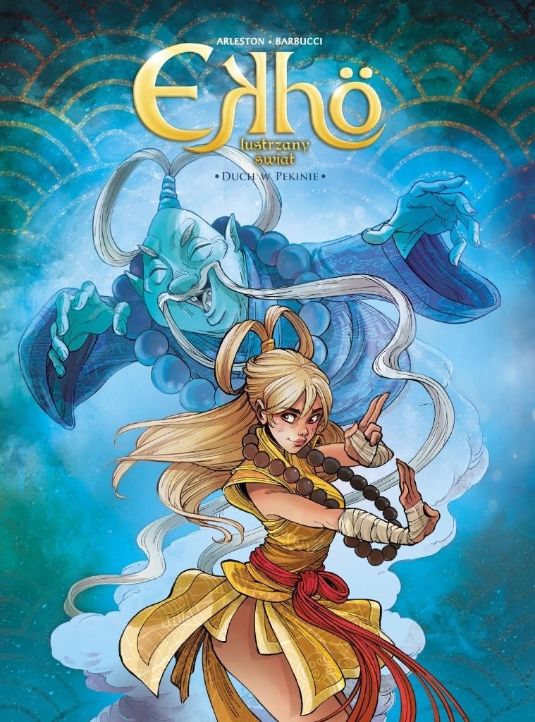Ekho. Mirror World Vol. 10 Ghost in Beijing - comic full of adventures