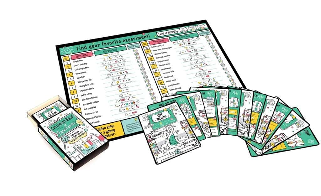 Experiment with the child - educational cards by Jarosław Wasilewski