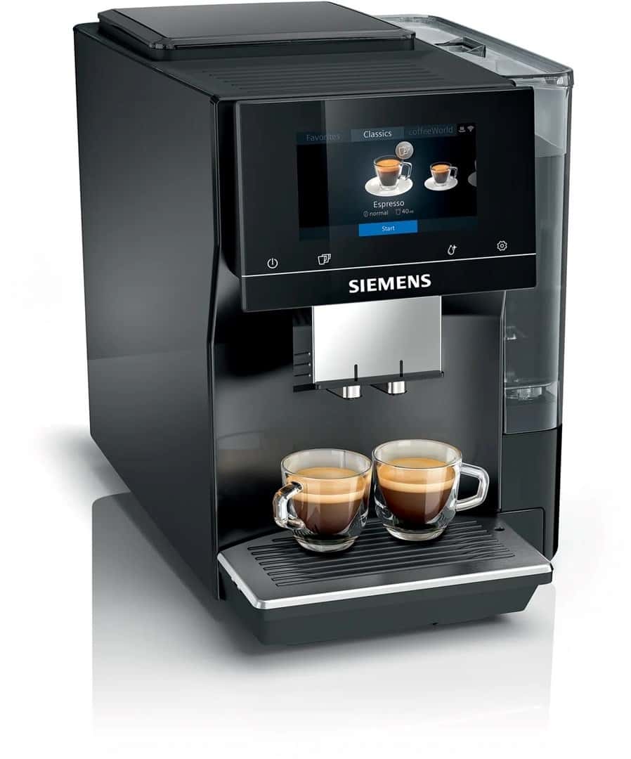 Siemens TP713RO9 EQ700 - Espresso machine, black, perfect for home