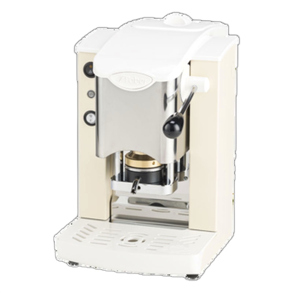 Faber Slot Inox ESE Pad - Coffee Machine Ivory/White/Silver - Perfect Taste