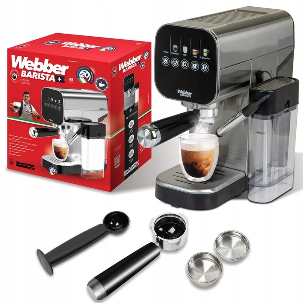 WEBBER H5-BARBOSA - Automatic coffee machine - the perfect choice for gourmets!
