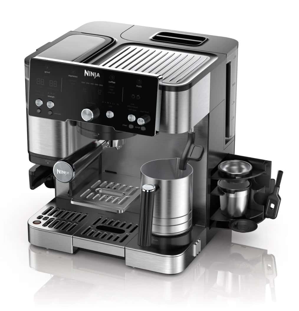 Ninja Luxe Essential - Coffee Machine silver with Precise Temp Technology