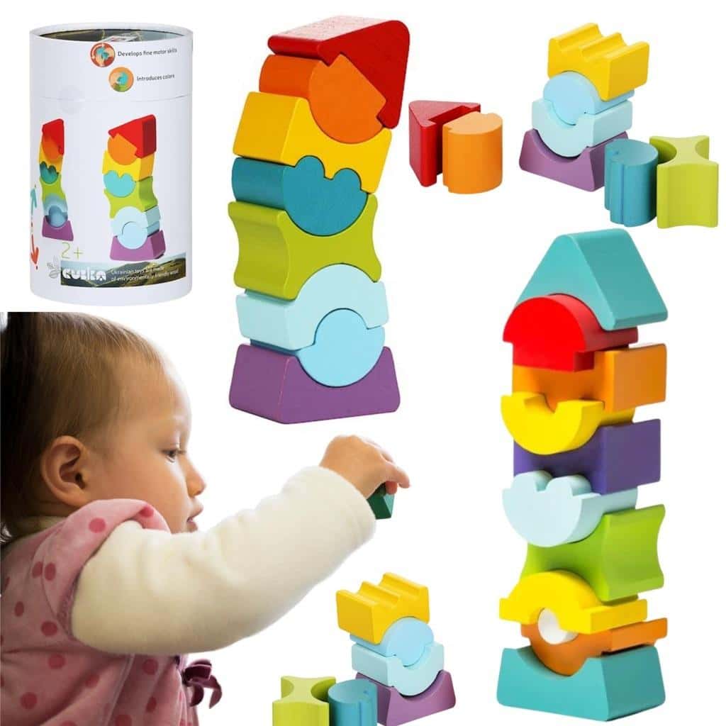 Cubika Flexible educational tower - develops child's imagination