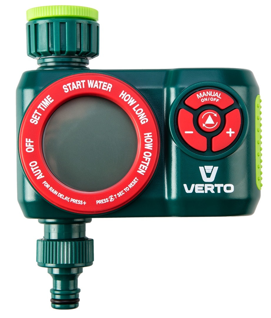 VERTO Electronic timer switch for taps – ideal for the garden