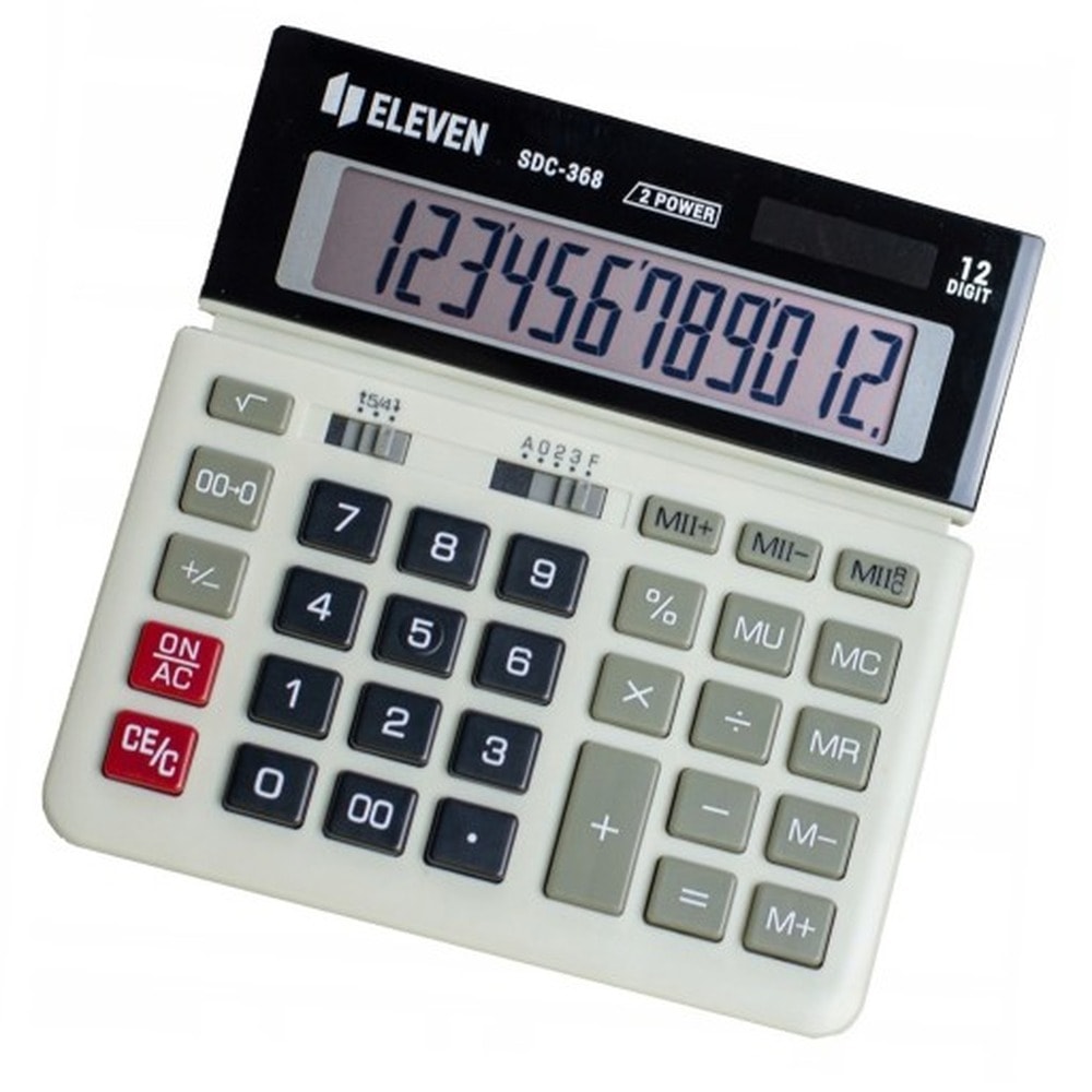 Eleven SDC-368 Office Calculator - reliable helper in every office