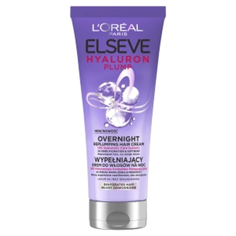 Elseve Hyaluron Plump Night - Hair Cream-Filler for Night Use 200 ml