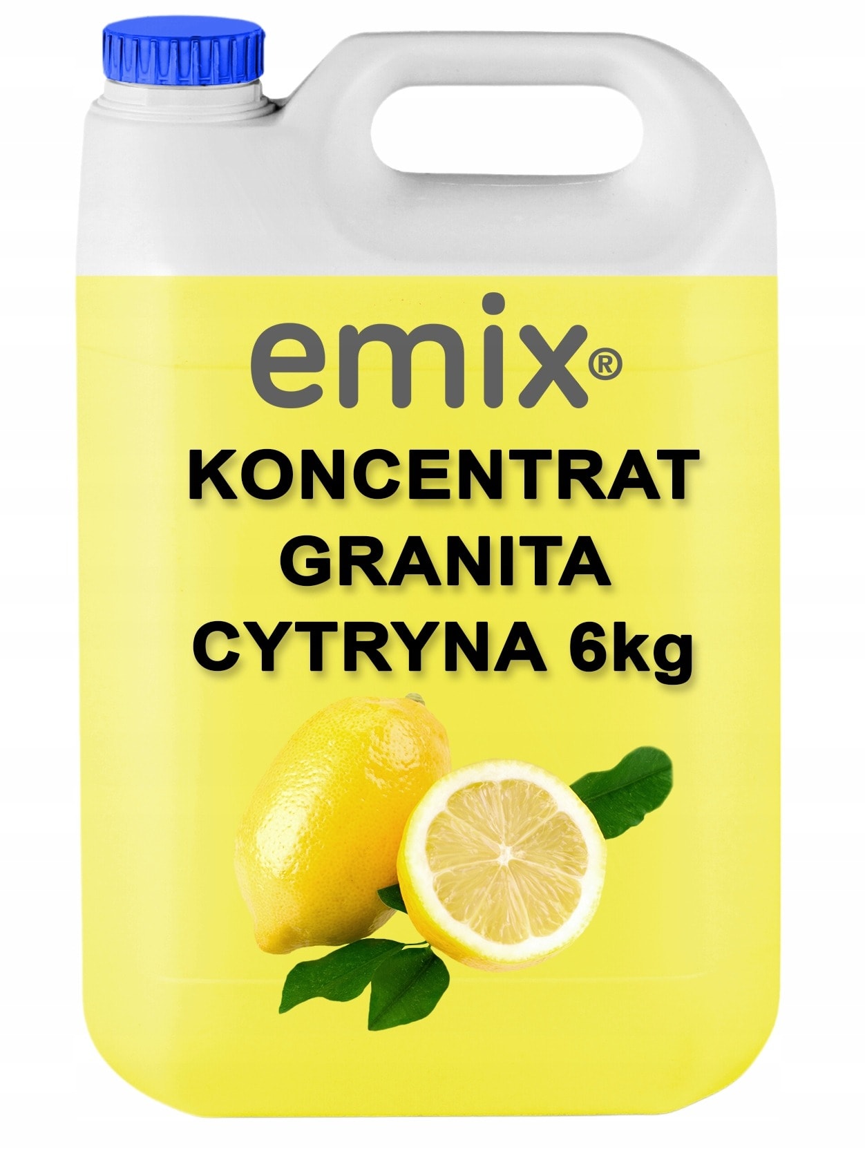 Emix Granita Lemon 6 kg - refreshing taste of summer