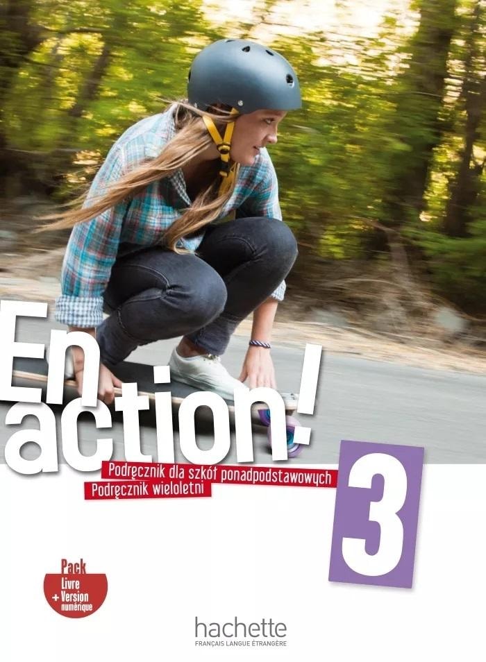 Hachette En Action 3 - French textbook for high school with online code