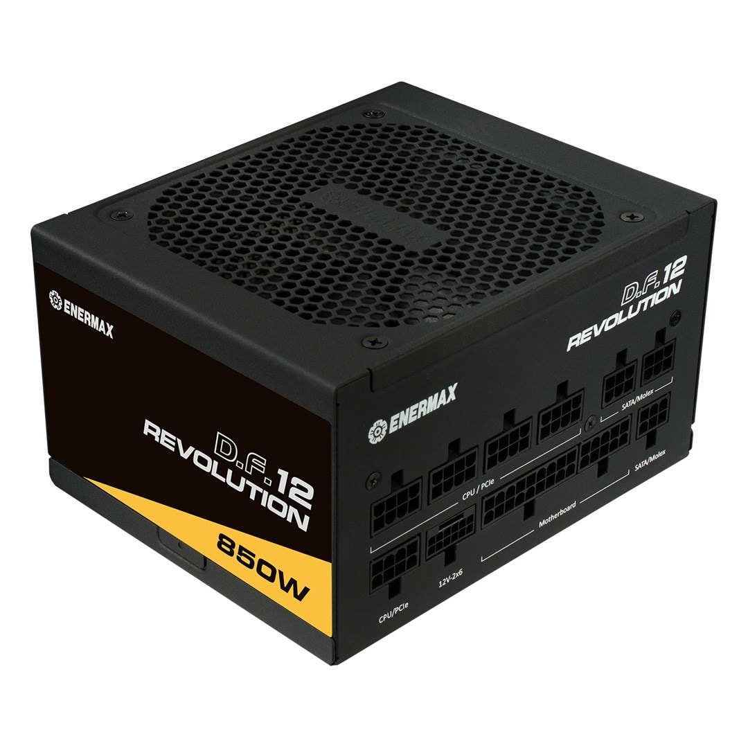 Enermax Revolution D.F.12 Power Supply 850W - Reliable Power for Your PC