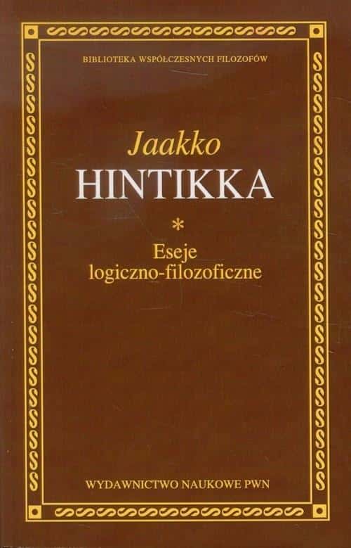 Jaako Hintikka - Logical-philosophical essays - insightful look at philosophy