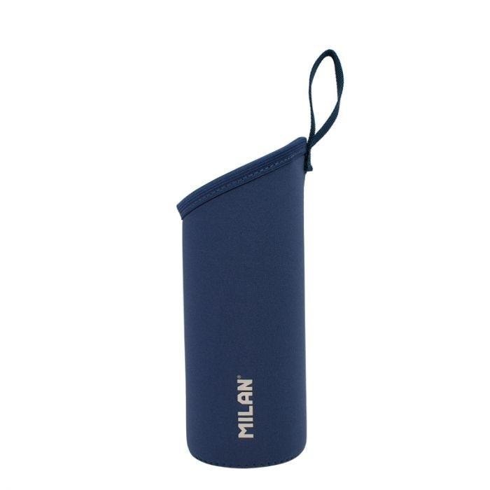 Milan Neoprene sleeve for thermal bottle 591ml - navy blue comfort