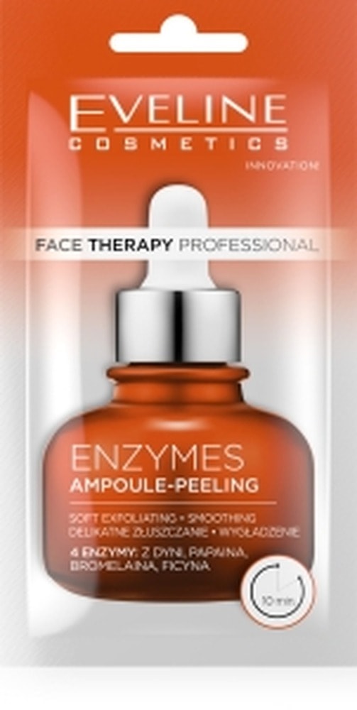 Eveline FACE THERAPY PROFESSIONAL Enzymatic Peeling Ampoule 8ml - for radiant skin