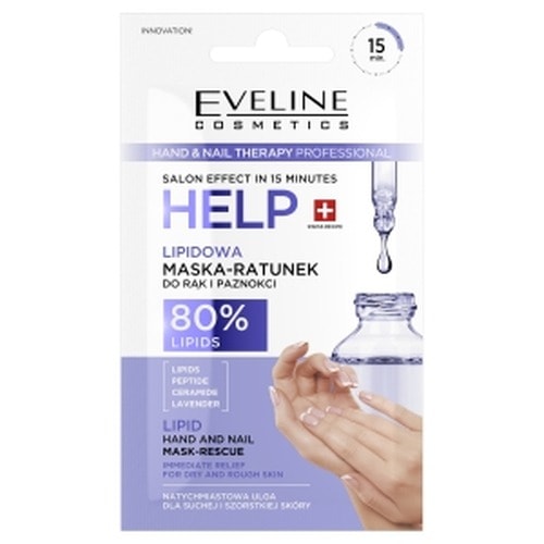 Eveline Cosmetics Lipid Therapy - Hand and Nail Mask 7 ml