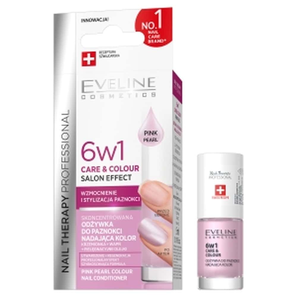 Eveline Cosmetics Nail Conditioner 6in1 C&C Pink - for beautiful nails