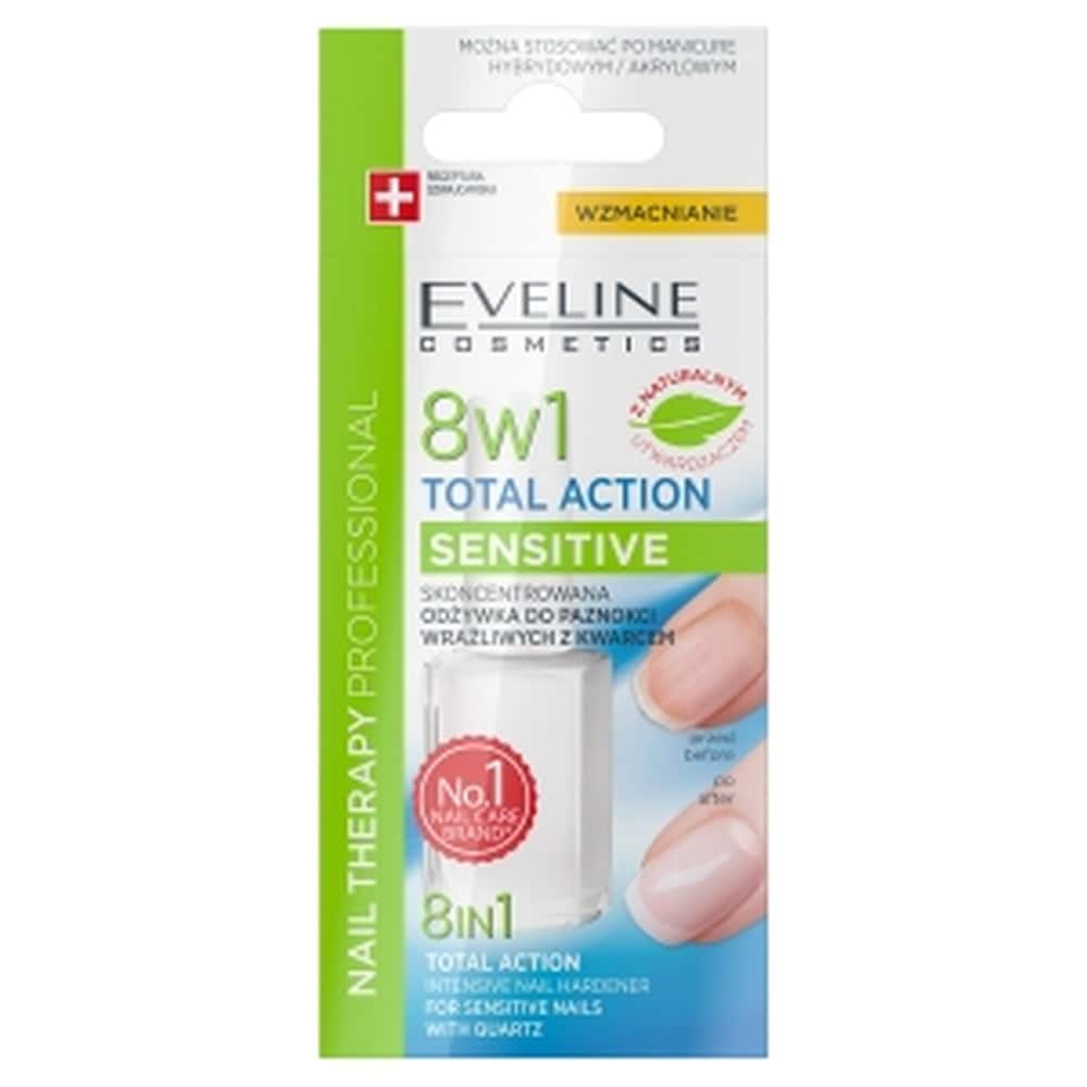 Eveline Nail Conditioner 8in1 Sensitive - for sensitive nails