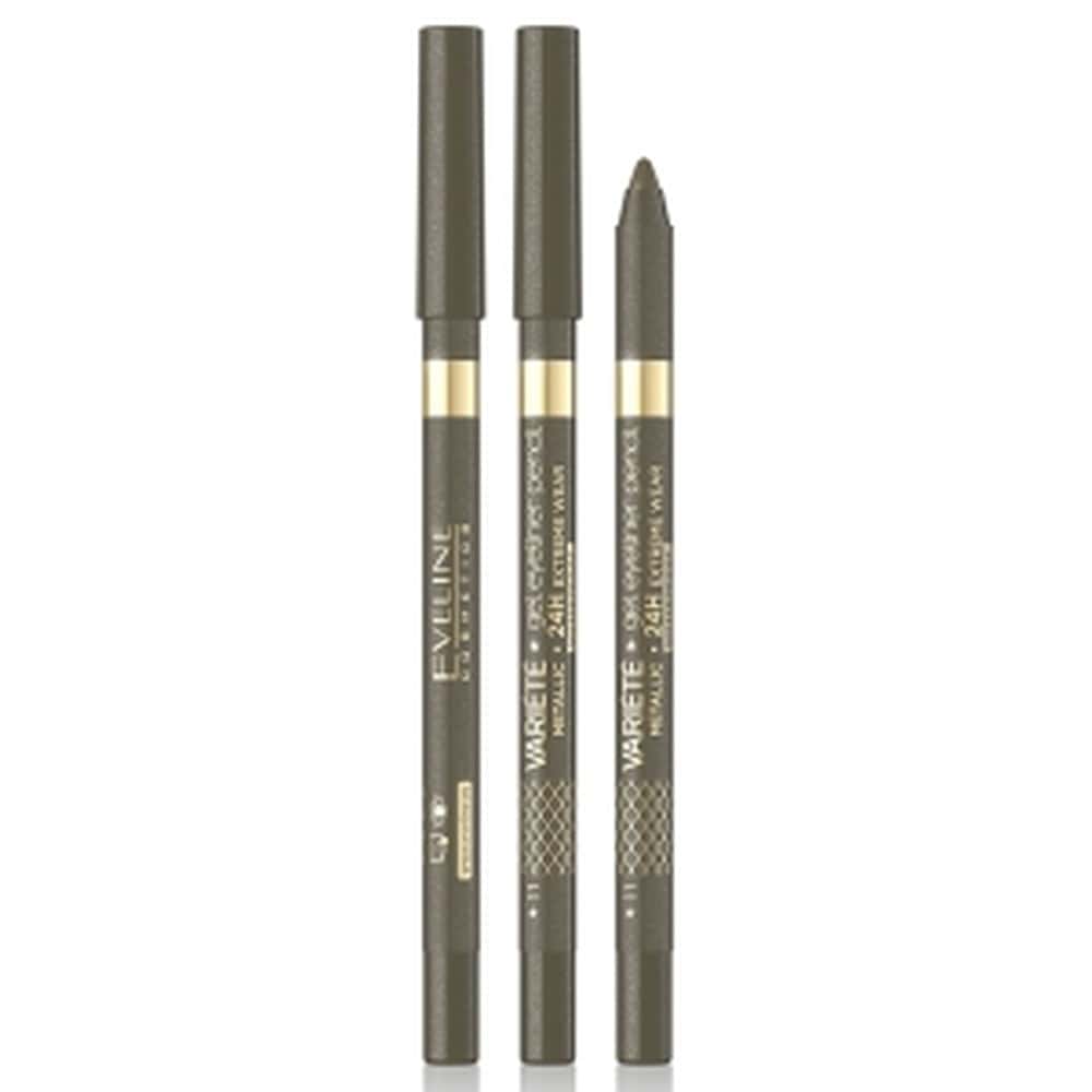 Eveline Variete Metallic Eyeliner - Khaki No. 11
