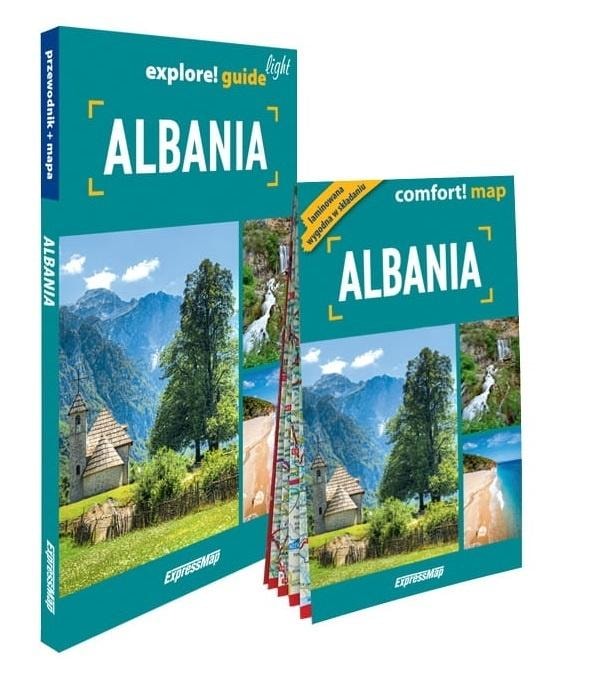 ExpressMap Explore! guide light Albania - guide with map