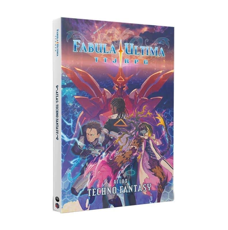 Black Monk Fabula Ultima: Atlas Techno Fantasy - RPG Supplement