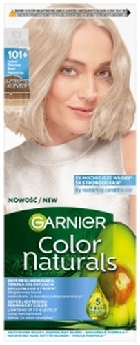 Color Naturals 101+ Icy Platinum Blonde - Hair dye for a spectacular transformation