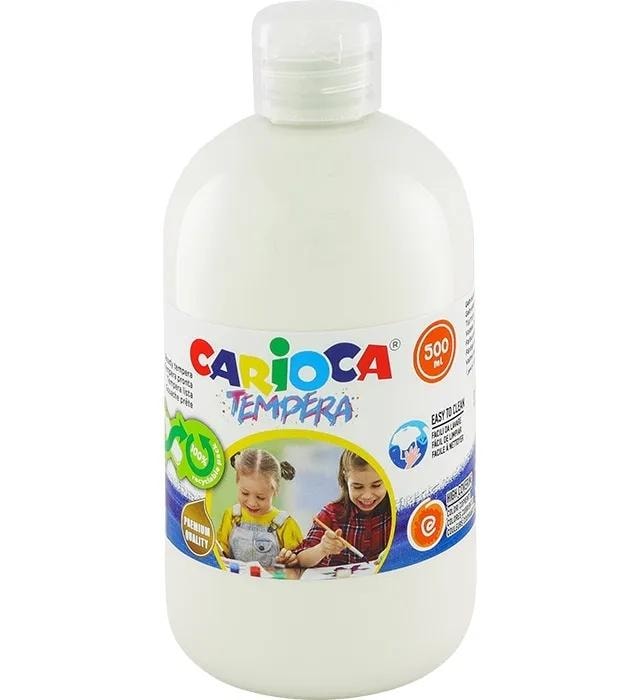 Tempera paint N white 500ml - ideal for school projects