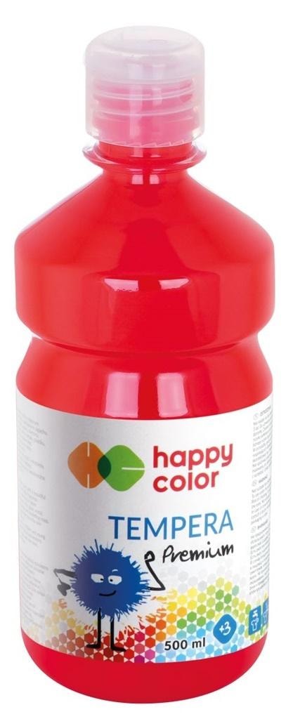 GDD Premium Tempera Paint Red 500 ml - ideal for school projects
