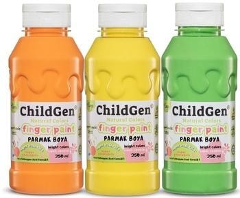 ChildGen Finger Paints 3 x 350 ml - creative fun for kids