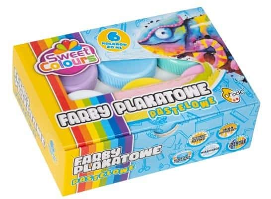 Sweet Colours Glass Paints - 12 colors + outline - perfect for decorations