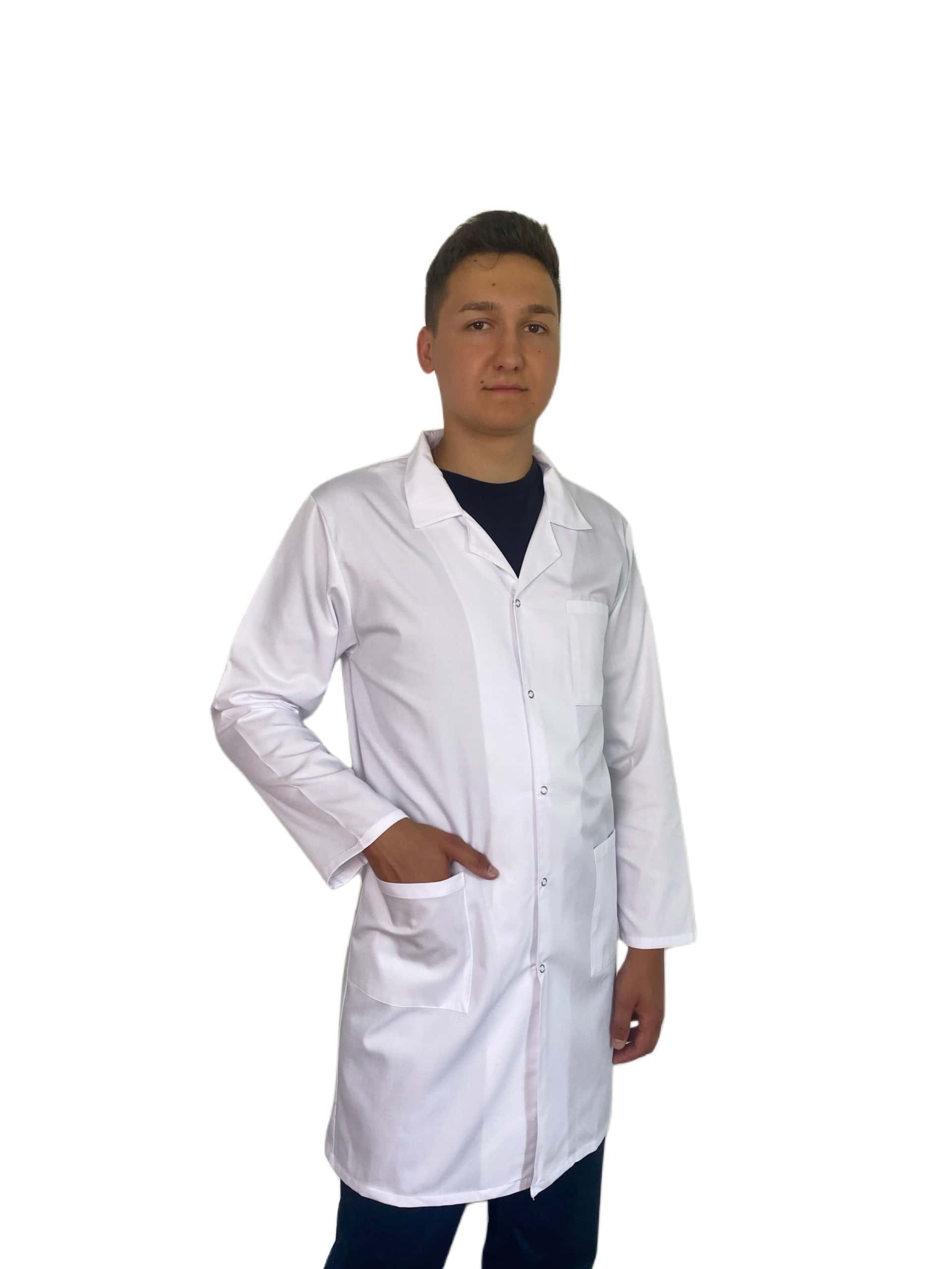 Men's apron white size 58 - perfect for work