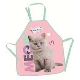 My Little Friend Fluffy Kitty - Protective Apron for Children