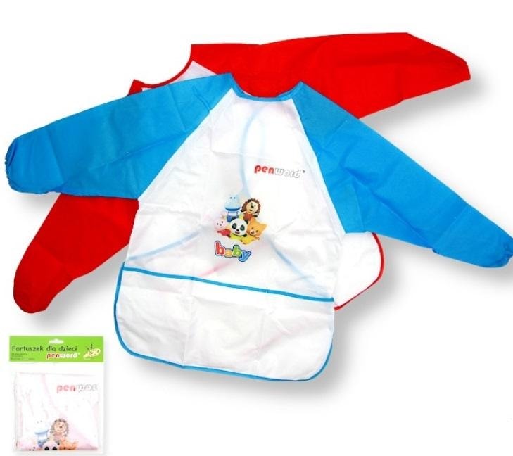 Waterproof washable apron MIX colors - ideal for art projects