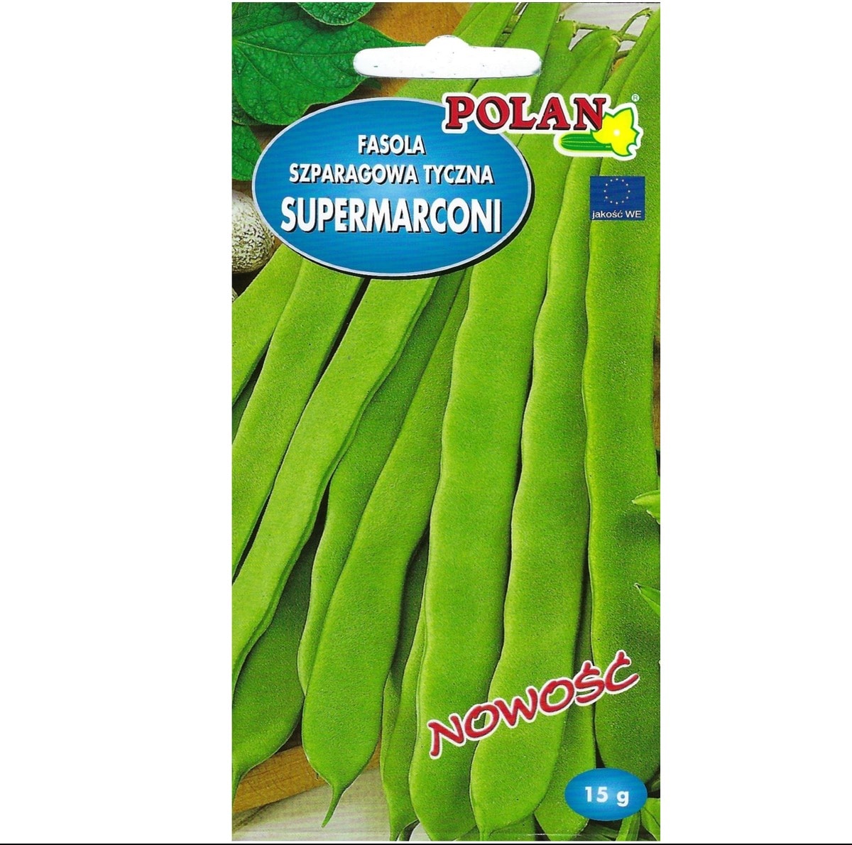 PlantiCo Climbing Bean Supermarconi - late variety ideal for the garden