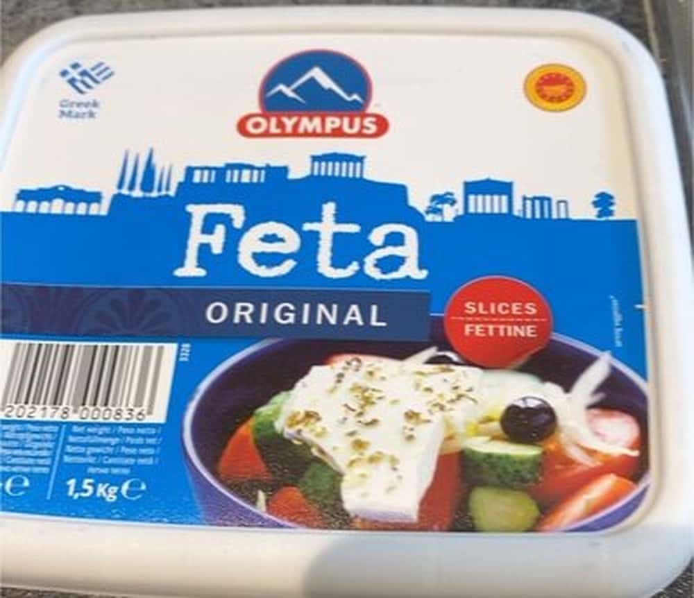 OLY. FETA Slices - Feta Cheese Slices 1 kg