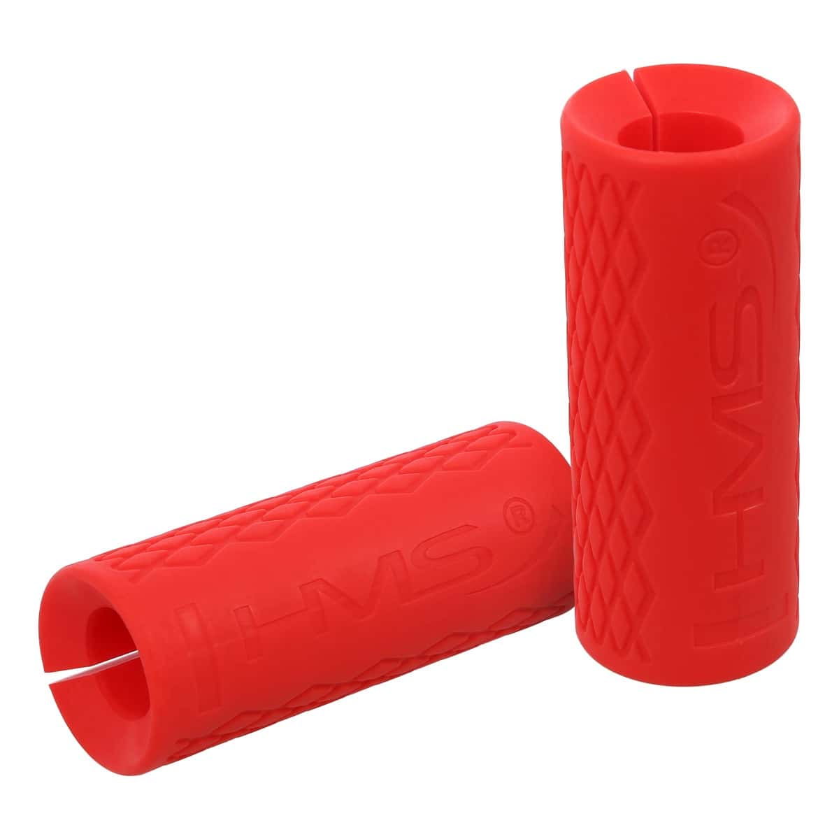 HMS FG02 RED Barbell Grips (2pcs) - improve your grip