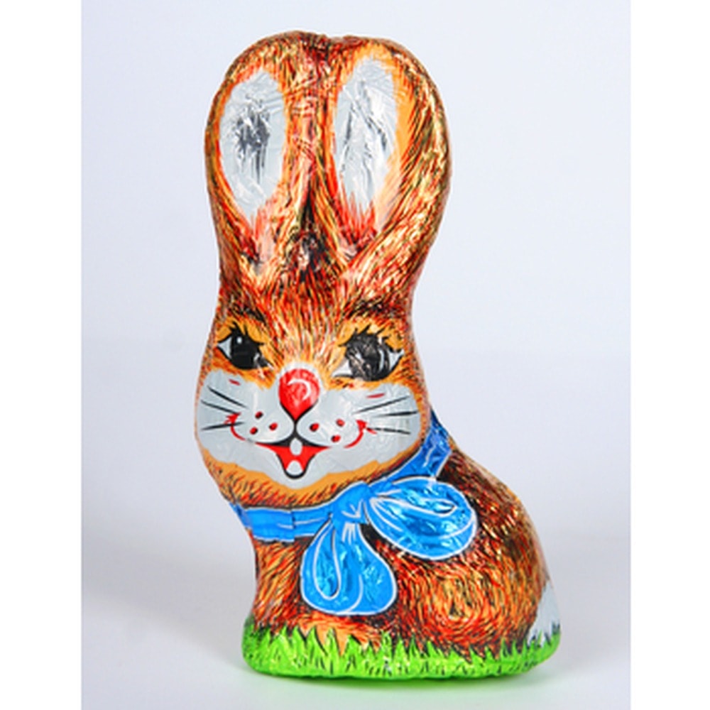 Chocolate Figure Sitting Hare - Easter Sweetness