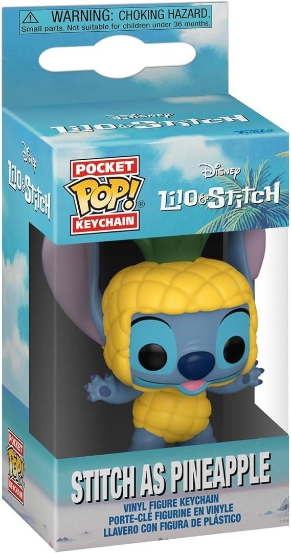 Funko POP Keychain Stitch as Pineapple - perfect addition to keys