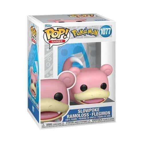 Funko POP Pokemon: Slowpoke - Collectible figure for fans