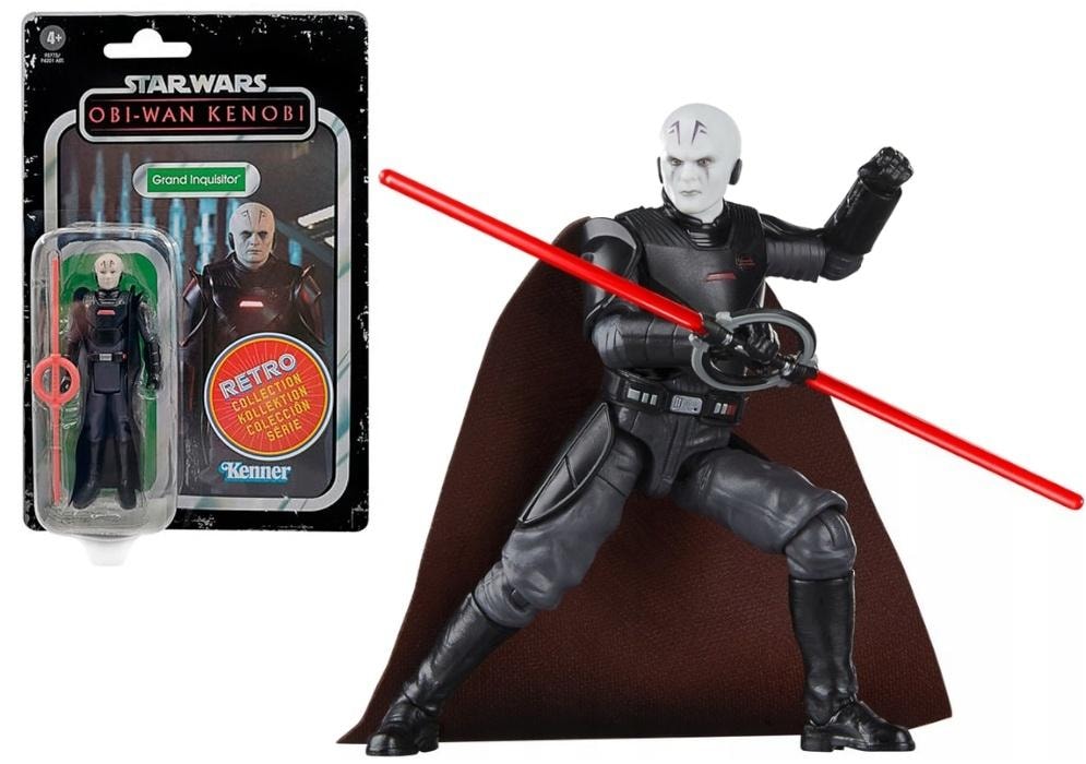 Star Wars Retro Grand Inquisitor - Collectible Figure with Lightsaber