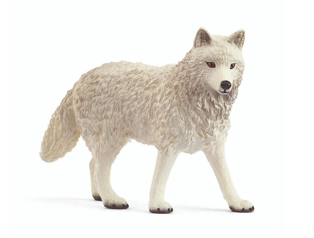 Schleich Wild Life Polar Wolf - Figure for Kids