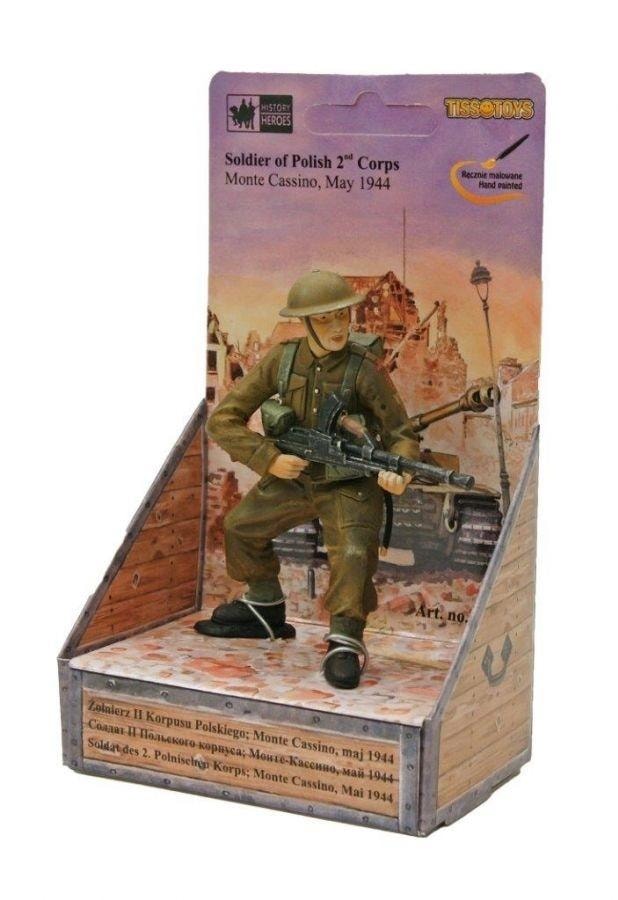 Tisso Toys Figure Soldier II Polish Corps - Monte Cassino